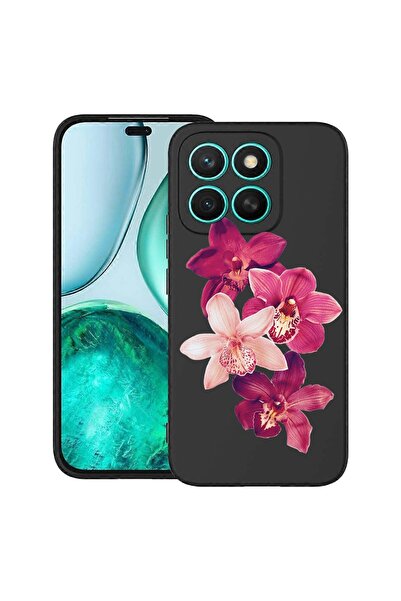 bestcase Ултра тънък TPU калъф, съвместим с Motorola Edge 70, Флорален - Черв...