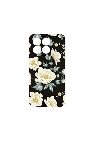 bestcase Husă pentru Honor X6b, BestCase® Slim Premium Silicon 1.2MM, Flori, ...