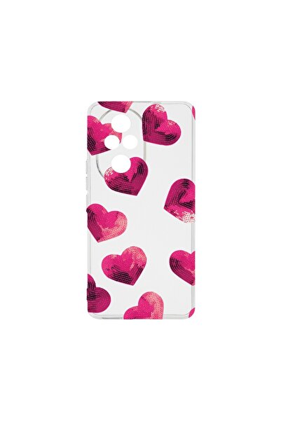 bestcase ¬Æ Husa Clear Silicon 2MM, Compatibila Cu Honor 200, Heart Pattern, ...