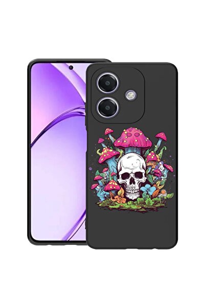 bestcase Husă pentru OPPO A60 5G / A40 / A40M, Culori de vis - Craniu și ciup...