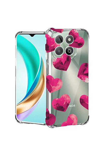 bestcase Husă pentru Honor X7d / 400 Smart cu design cu model inimioare, anti...