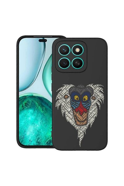 bestcase ¬Æ Case for Honor X8C, Calligraphy Rafiki, Slim Silicone 0.8MM, Shoc...