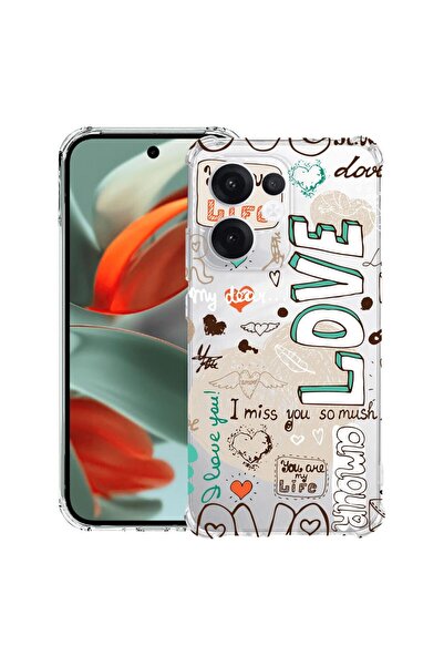 bestcase ¬Æ Husa compatibila OPPO Reno13 F 5G, Anti Shock 1.5MM, Love, Protec...
