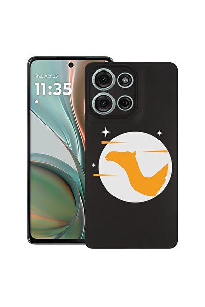 bestcase ¬Æ Husa pentru Motorola Moto G75, Camel, Slim Silicon 0.8MM, Antisoc...