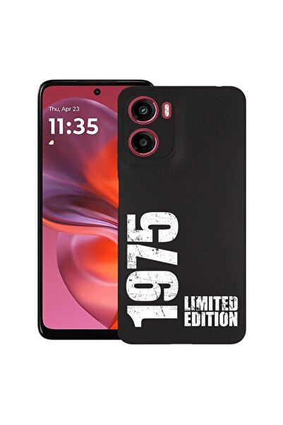 bestcase ¬Æ Husa Slim Silicon pentru Motorola Moto E15, Limited Edition 1975,...