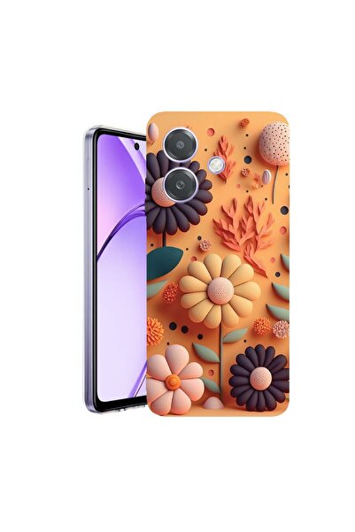 bestcase Husa pentru OPPO A40 / A40M, BestCase¬Æ Clear Silicon 2MM, Happy Flo...