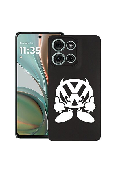 bestcase ¬Æ Husa pentru Motorola Moto G75, VW Devil, Slim Silicon 0.8MM, Anti...