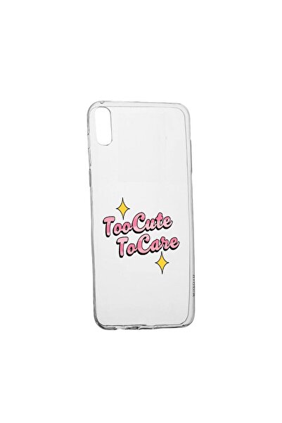 bestcase Husa cu mesaj Too Cute, pentru Motorola Moto E6, rezistenta la uzura...