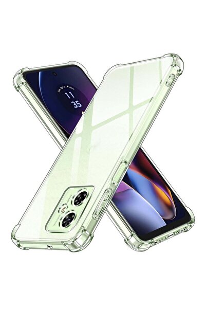 bestcase Husă Antișoc TPU + Folie de sticlă inclusă, Compatibilă cu Motorola ...