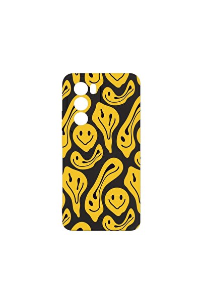 bestcase ¬Æ Husa Premium Silicon, Compatibila Cu OPPO Reno12 Pro, Yellow Acid...