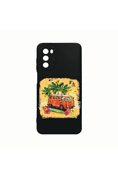 bestcase Husa Silicon, Compatibila cu Motorola Moto G82 / Moto G52, Summer Ca...