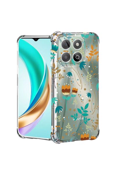 bestcase Husă pentru Honor 400 Smart / X7d cu design Flori de primăvară, Anti...
