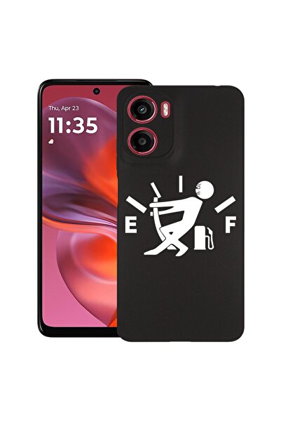bestcase ¬Æ Husa pentru Motorola Moto E15 / Moto G05, Out Of Fuel, Slim Silic...