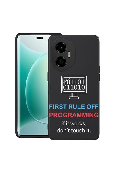 bestcase ¬Æ Husa pentru Honor 300 cu Design IT First Rule, TPU Mat Ultra Slim...