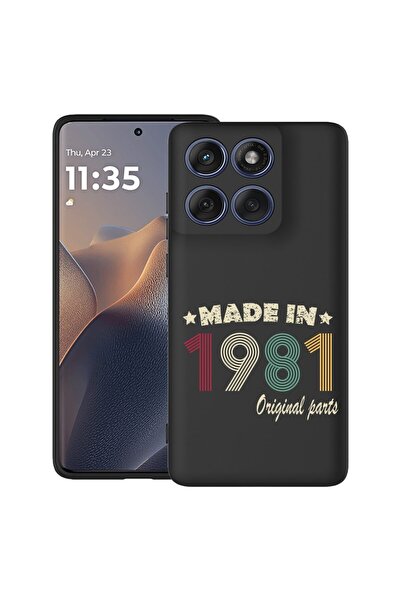 bestcase Θήκη για Poco X6 5G με Σχέδιο Original Parts 1981, TPU Ματ Εξαιρετικ...