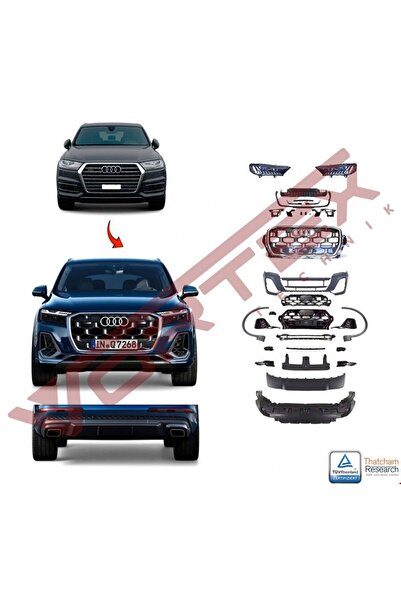 Arisar Audi Q7 2016 ve Sonrası 2024 S Line Dönüşüm Seti (Farli)