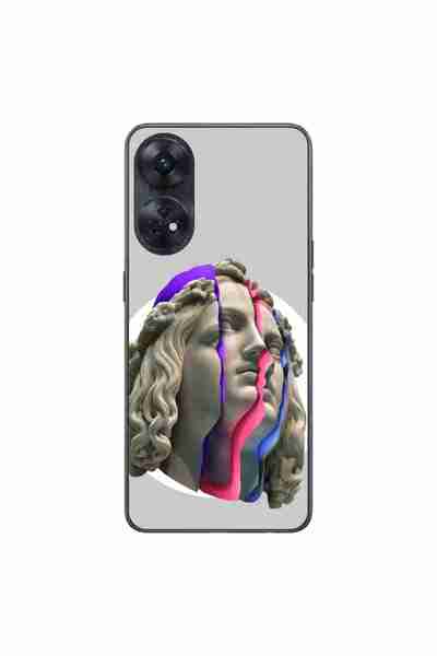 OEM Husa compatibila cu Oppo Reno8 T 4G Silicon Gel Tpu Model Neon Ruins