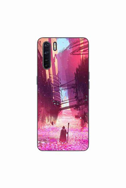 OEM Husa compatibila cu Oppo A91 Silicon Gel Tpu Model Fantasy Wizard