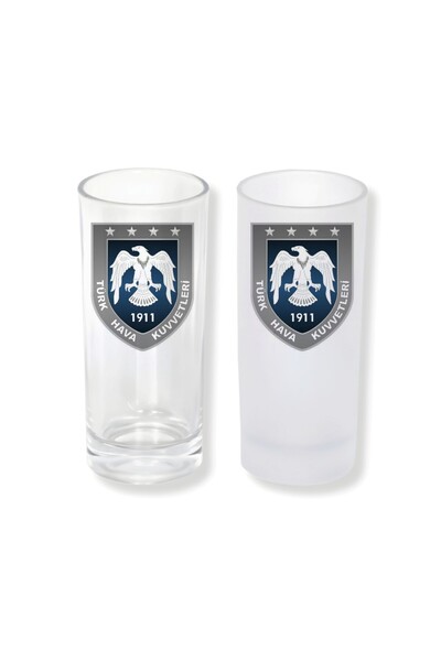 Ghostbastır Turkish Air Force Raki Glass with Ice/Iceless Option – 1 Stylish ...