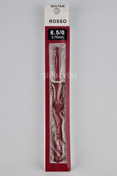Sultan Rosso Yumuşak Saplı Örgü Tığı 3.75 mm