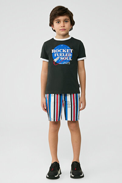 NBT JEANS Boy Anthracite Tshirt