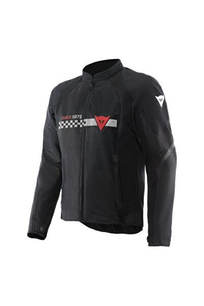 Dainese Herosphere Black White Stripes Red Air Tekstil Mont