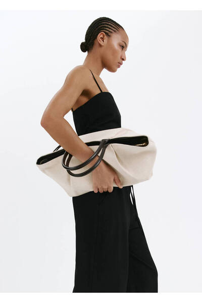 MANGO Woman Askılı drape bluz