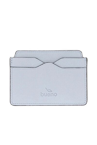 BUENO Blue Light Leather Unisex Card Holder