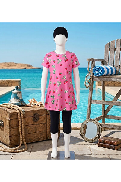 TESMAY Costum de baie semi-închis pentru copii și adolescenți