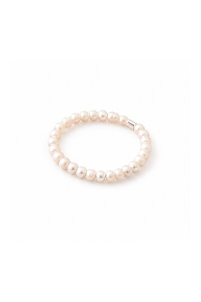 Magic Charms 925 Silver Ring with Natural Pure Pearls for Women