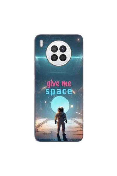 OEM Husa compatibila cu Huawei Nova 8i Silicon Gel Tpu Model Give Me Space