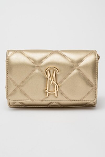 Steve Madden , Quilted faux leather crossbody bag Endue, Yellow