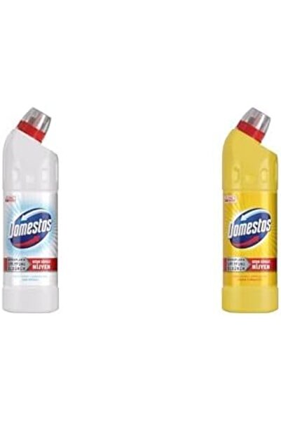 zkra shop Domestos Seti | Kar Beyazlığı x1 + Limon Ferahlığı Mikrop Öldürücü 750 mL x1 1053162