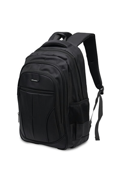 President Premium Daily Backpack Waterproof, Fits 18” Laptop, Lightweight & Durable Travel Backpack for Work, Study & Daily Use (Black)