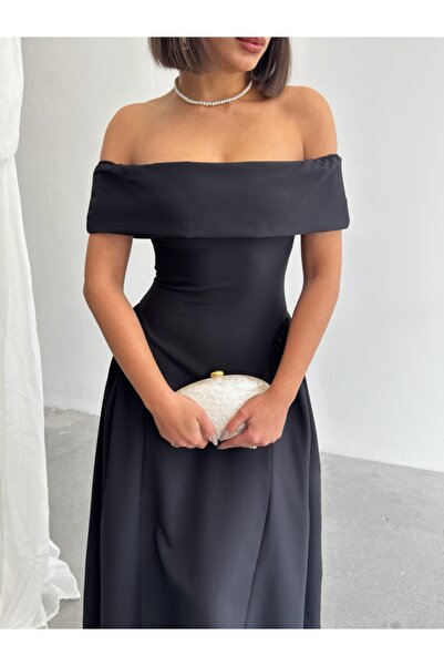 ADAMODA.RO Elegant off-shoulder dress