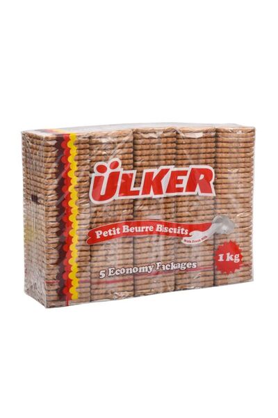 Ülker Petit Beurre Classic Biscuits Family Pack 1Kg