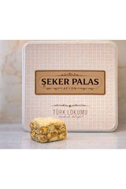 ŞEKER PALAS AFYON Şeker Palas Damla Sakızlı Leblebili Baklava Lokum 500GR- Gu...