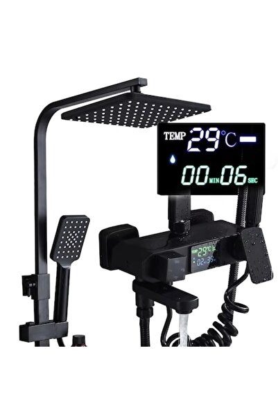 Novastride ®   Coloană de duș inteligentă multifuncțională, YP-K18, Set compl...