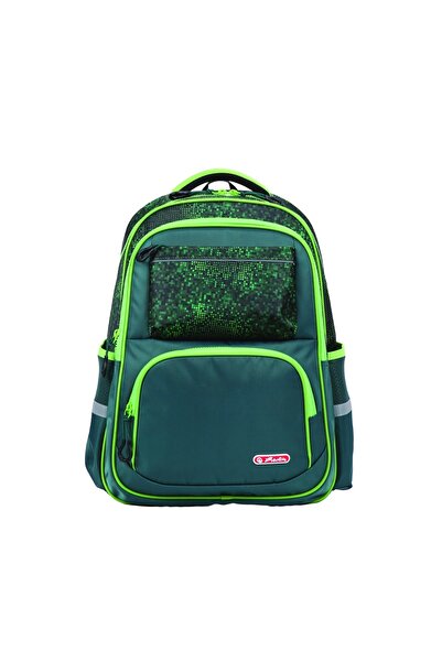 Herlitz Rucsac Spark Pixel Mania, sistem antigravity, 30 x 13 x 45 cm
