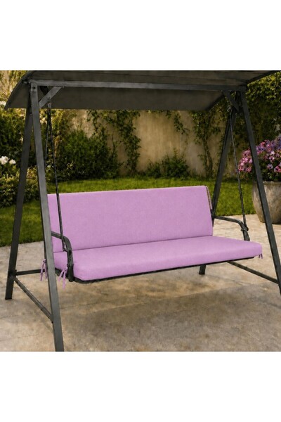 Lenjerii Deosebite Perna balansoar gradina 150x50x50 cm, doua segmente, lila
