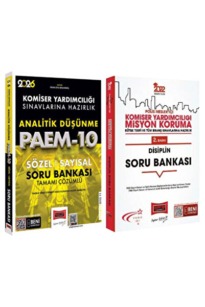 Yargı Yayınları 2026 PAEM-10 Komiser Yardımcılığı Sınavlarına Hazırlık Analit...