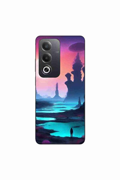 OEM Θήκη συμβατή με Oppo A80 Σιλικόνης Gel TPU Μοντέλο Mystic Planet