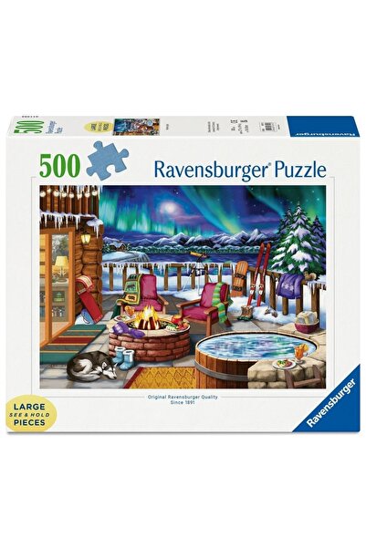 RAVENSBURGER Puzzle 2D: Urs polar 500 piese