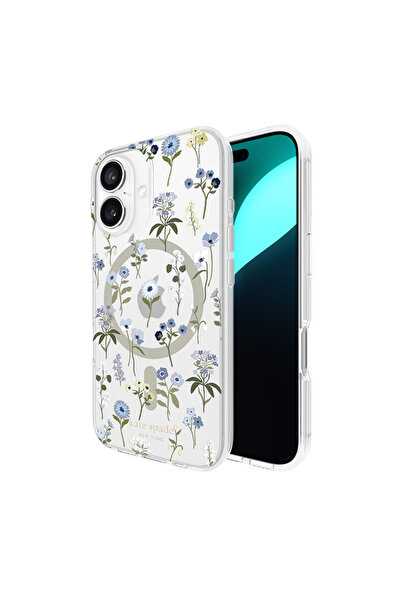 Kate Spade New York Protective MagSafe - Husă iPhone 16 (Precious Bloom)