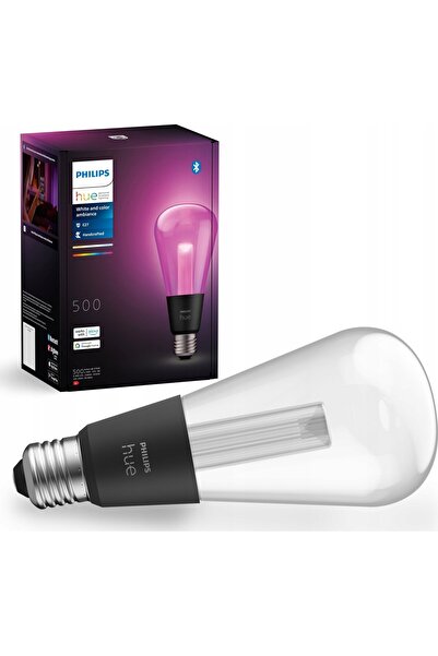 Philips Hue WCA Lightguide ST72 |   E27 |   6.8 W |   Alb și lumină colorată