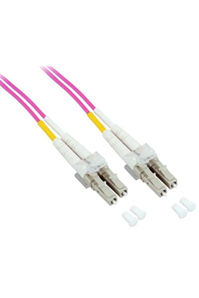 Techly ILWL D5-LCLC-010/OM4 1 Cablu patch