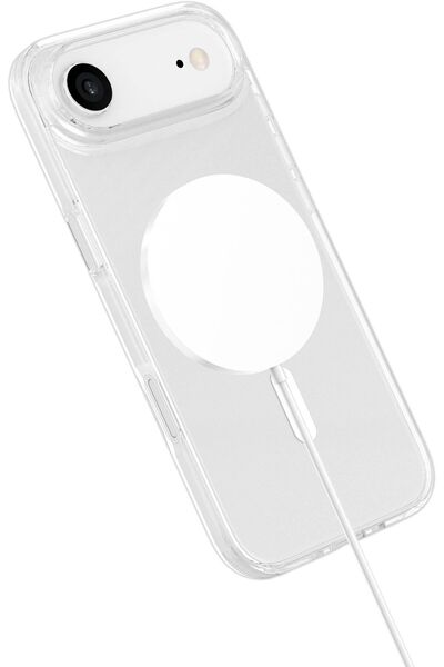 eSTUFF INFINITE (GRS) OSLO Husă magnetică transparentă pentru iPhone Air. Mat...