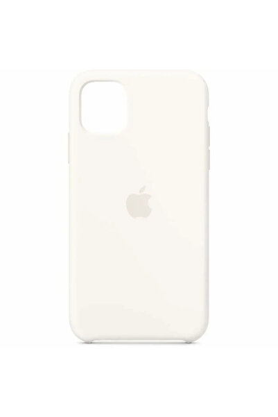 Apple Husă de silicon MWVX2ZM/A IPHONE 11 Albă Sigiliu original