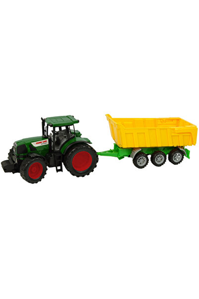 LeanToys Tractor cu basculantă 50cm