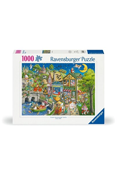 RAVENSBURGER Puzzle 2D: Mama Gooseville 1000 piese